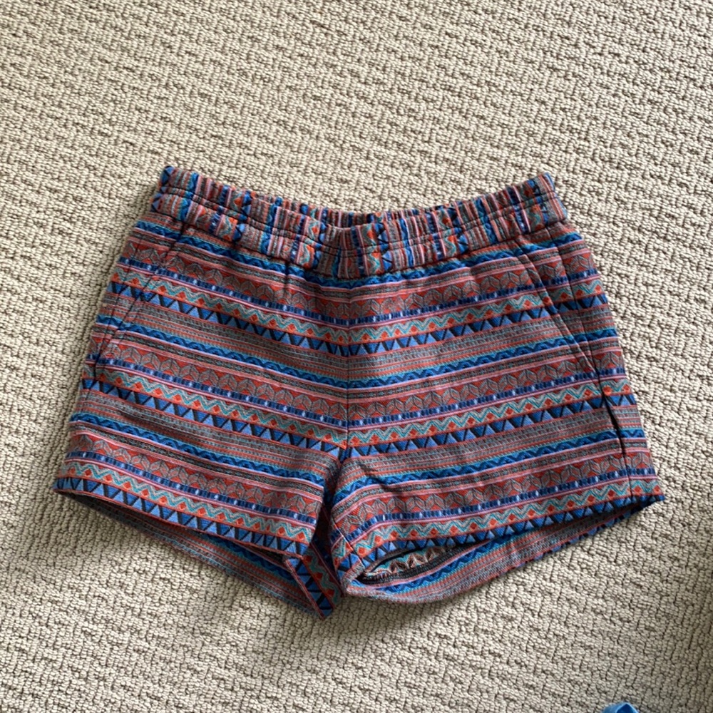 JCREW patterned shorts